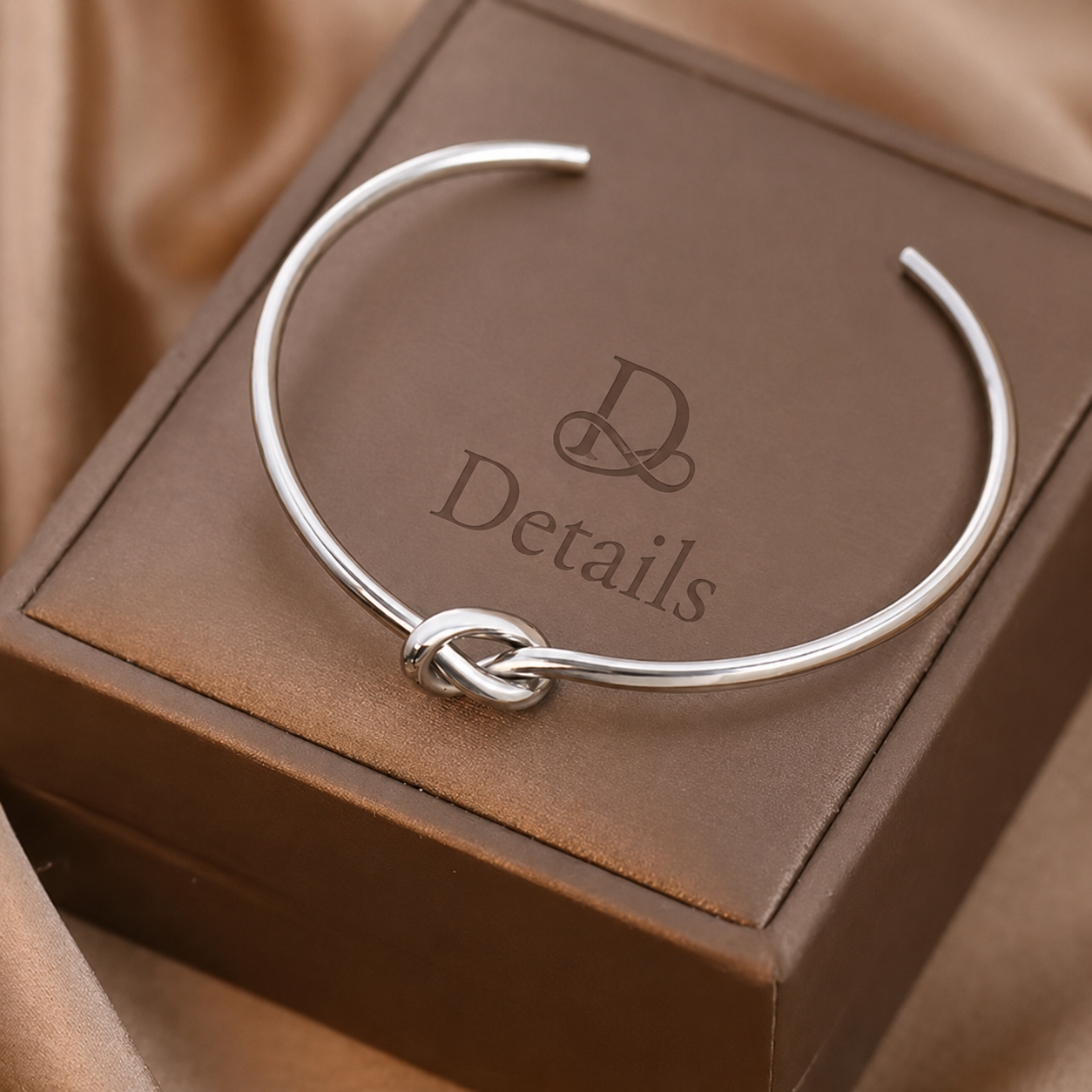 Details Knot Cuff Bracelet